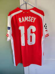 Nueva equipacion RAMSEY del Arsenal 2013 - 2014 baratas